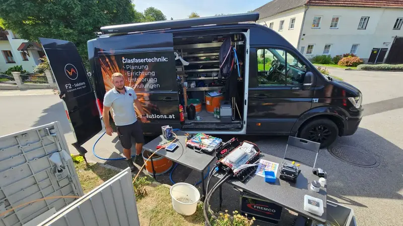 Lichtbogenspleißen mit Präzision